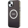 Dėklas Apple iPhone 15 Plus / 14 Plus Audi IML Big Logo MagSafe (AU-IMLMIP15M-Q5/D2-BK) juodos spalvos