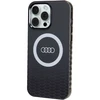 Dėklas Apple iPhone 15 Pro Max Audi IML Big Logo MagSafe (AU-IMLMIP15PM-Q5/D2-BK) juodos spalvos