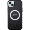 Dėklas Apple iPhone 15 Plus / 14 Plus Audi IML Big Logo MagSafe (AU-IMLMIP15M-Q5/D2-BK) juodos spalvos