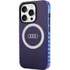 Dėklas Apple iPhone 15 Pro Audi IML Big Logo MagSafe (AU-IMLMIP15P-Q5/D2-BE) mėlynos spalvos