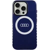 Dėklas Apple iPhone 15 Pro Audi IML Big Logo MagSafe (AU-IMLMIP15P-Q5/D2-BE) mėlynos spalvos