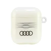 Audi IML Geometric Pattern AirPods 1/2,dėklas baltos spalvos AU-IMLAP-A6/D3-WE