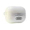 Apple AirPods Pro 2 Audi IML Geometric Pattern Cover (AU-IMLAPP2-A6/D3-WE) dėklas ausinėms baltos spalvos