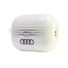 Apple AirPods Pro 2 Audi IML Geometric Pattern Cover (AU-IMLAPP2-A6/D3-WE) dėklas ausinėms baltos spalvos