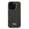 Apple iPhone 16 Pro Audi IML Stitching Pattern MagSafe (AU-IMLMIP16P-Q5/D3-BK) dėklas telefonui juodos spalvos