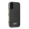 Apple iPhone 16 Audi IML Stitching Pattern MagSafe (AU-IMLMIP16-Q5/D3-BK) dėklas telefonui juodos spalvos