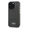 Apple iPhone 16 Pro Audi IML Stitching Pattern MagSafe (AU-IMLMIP16P-Q5/D3-BK) dėklas telefonui juodos spalvos