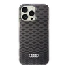 Apple iPhone 16 Pro Max Audi IML Stitching Pattern MagSafe (AU-IMLMIP16PM-Q5/D3-BK) dėklas telefonui juodos spalvos