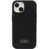 Apple iPhone 15 Plus Audi silikoninis dėklas (AU-LSRIP15M-Q3/D1-BK) juodos spalvos