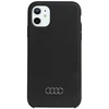 Audi telefono dėklas iPhone 11 AU-LSRIP11-Q3/D1-BK juodas hard telefono dėklas Silikoninis