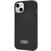 Apple iPhone 14 Audi silikoninis dėklas (AU-LSRIP14-Q3/D1-BK) juodos spalvos