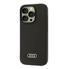 Apple iPhone 16 Pro Audi Silicone (AU-LSRIP16P-Q3/D1-BK) dėklas telefonui juodos spalvos