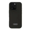 Apple iPhone 16 Pro Audi Silicone (AU-LSRIP16P-Q3/D1-BK) dėklas telefonui juodos spalvos