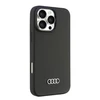 Apple iPhone 16 Pro Max Audi Silicone (AU-LSRIP16PM-Q3/D1-BK) dėklas telefonui juodos spalvos