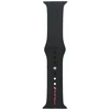 apyrankė Audi Sport Raudona Logo Silicone Watch apyrankė for Apple Watch 40/41/42mm juodos spalvos