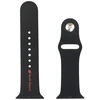 apyrankė Audi Sport Raudona Logo Silicone Watch apyrankė for Apple Watch 44/45/46/49mm juodos spalvos