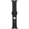 apyrankė Audi Sport Raudona Logo Silicone Watch apyrankė for Apple Watch 40/41/42mm juodos spalvos