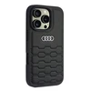 Apple iPhone 16 Pro Audi Synthetic Leather (AU-TPUPCIP16P-GT/D2-BK) dėklas telefonui juodos spalvos