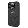 Apple iPhone 16 Pro Audi Synthetic Leather (AU-TPUPCIP16P-GT/D2-BK) dėklas telefonui juodos spalvos