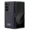 Samsung Galaxy Z Fold6 Audi Synthetic Leather (AU-TPUPCMFold6-Q5/D1-BK) dėklas telefonui juodos spalvos