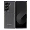 Samsung Galaxy Z Fold6 Audi Synthetic Leather (AU-TPUPCMFold6-Q5/D1-BK) dėklas telefonui juodos spalvos