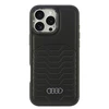 Apple iPhone 16 Pro Max Audi Synthetic Leather (AU-TPUPCMIP16PM-GT/D3-BK) dėklas telefonui juodos spalvos