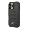 Apple iPhone 16 Audi Synthetic Leather (AU-TPUPCMIP16-GT/D3-BK) dėklas telefonui juodos spalvos