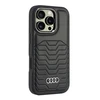 Apple iPhone 16 Pro Audi Synthetic Leather (AU-TPUPCMIP16P-GT/D3-BK) dėklas telefonui juodos spalvos