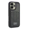 Apple iPhone 16 Audi Synthetic Leather (AU-TPUPCMIP16-GT/D3-BK) dėklas telefonui juodos spalvos