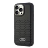 Apple iPhone 16 Pro Max Audi Synthetic Leather (AU-TPUPCMIP16PM-GT/D3-BK) dėklas telefonui juodos spalvos