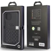 Apple iPhone 11 Audi Genuine odinis dėklas (AU-TPUPCIP11R-Q8/D1-BK) juodos spalvos