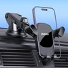 Automobilinis telefono laikiklis Dudao F5Pro cockpit – juodos spalvos