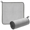 Baseus Easy life automobilių plovimo rankšluostis 40x40 cm 2 vnt, pilkos spalvos