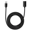USB 3.0 prailginimo kabelis Baseus vyris į moterišką, AirJoy serija, 2m (juodas)
