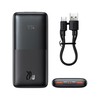 Powerbank Baseus Bipow Pro 10000mAh, 2xUSB, USB-C, 20W (juoda)