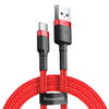 Kabelis Baseus Cafule USB į USB-C 3A 0,5 m