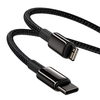 Baseus CATLWJ-A01 Lightning - USB-C PD 20W 480Mb/s 2m cable - juodas - OUTLET