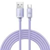 Baseus Crystal Shine USB - USB-C laidas 100W 2m - Violetinis