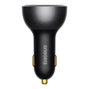 Automobilinis įkroviklis Baseus Superme USB USB-C 140W - juodas