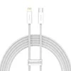 USB kabelis Baseus Dynamic iš Type-C į Lightning 20W 2.0m baltas CALD000102