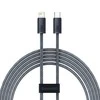 Baseus Dynamic Series USB-C - Lightning kabelis 20W 2m - Pilkas