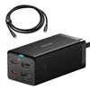 Baseus GaN5 Pro sieninis įkroviklis 2xUSB-C + USB + HDMI, 67 W (juodas)