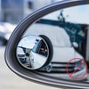 Baseus pilno vaizdo aklosios zonos galinio vaizdo veidrodžiai - juodas
