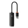 Baseus Adapteris tinklo USB A - RJ45 100Mbit/s, juodas
