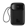 Powerbank Baseus QPow 2 10000mAh 30W 2xUSB-C (juodas)