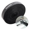 Baseus Rainbow Circle Velcro dirželiai 3m Juodas