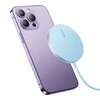 Baseus Simple Mini3 magnetinis belaidis įkroviklis 15 W (mėlynas)