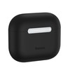 Baseus itin plonas silikagelio dėklas, skirtas Apple AirPods 3 – juodas