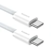 Baseus Superior Series ll USB-C - USB-C 30W 480Mb/s 2m kabelis - baltos saplvos