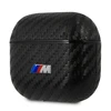 Apple AirPods 3 BMW Cover PU Carbon M Collection (BMA3WMPUCA) ausinių dėklas juodos spalvos